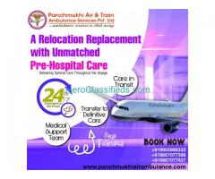 Get Latest Model Air and Train Ambulance Services in Hyderabad By Panchmukhi With Medical Facility