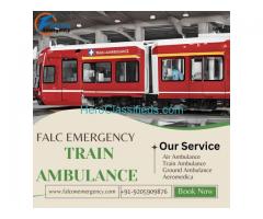 FALC Emergency Train Ambulance in Hyderabad Handles Critical Patients Cautiously